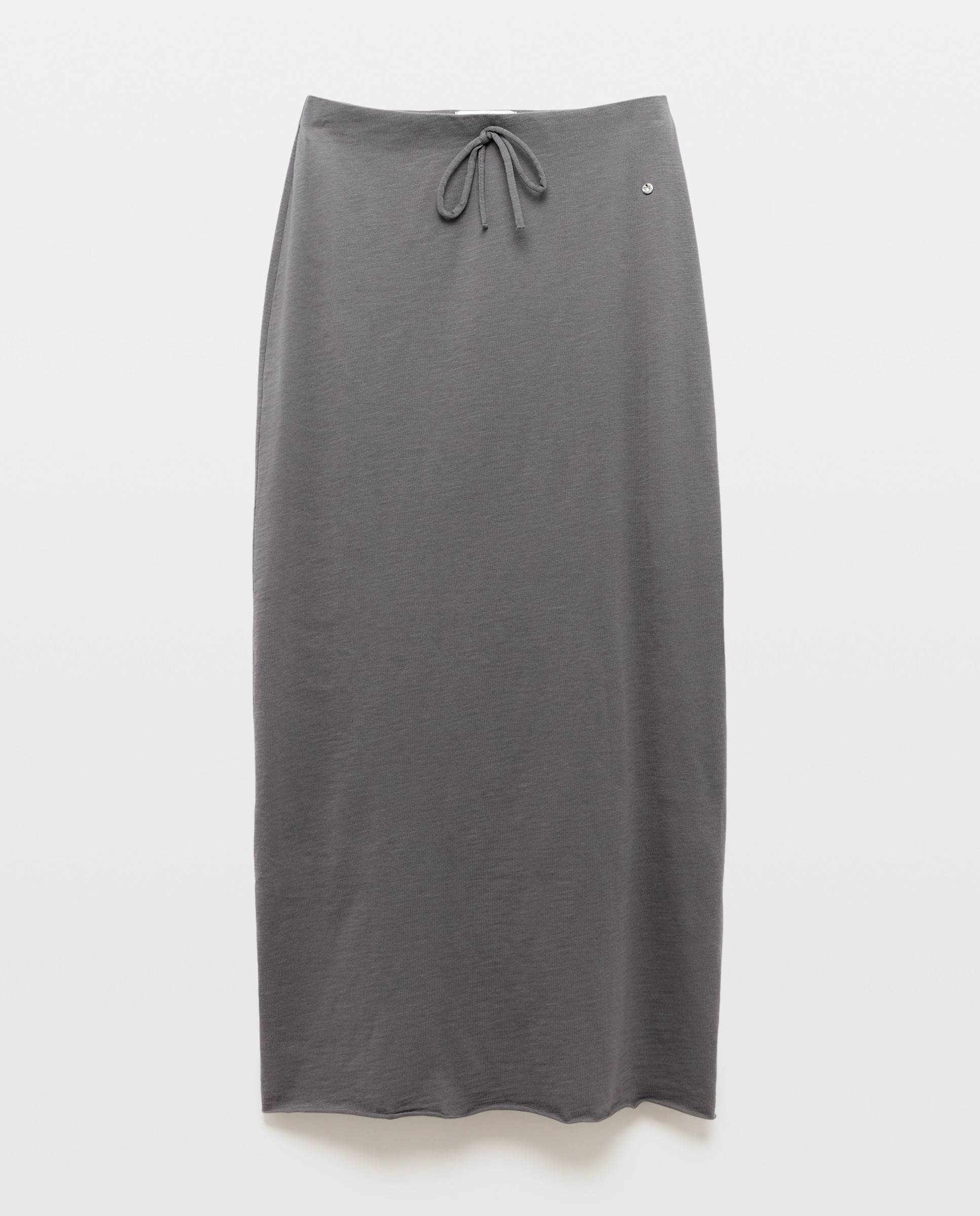 Saia Comprida de Malha Circular 830 Antracite-4