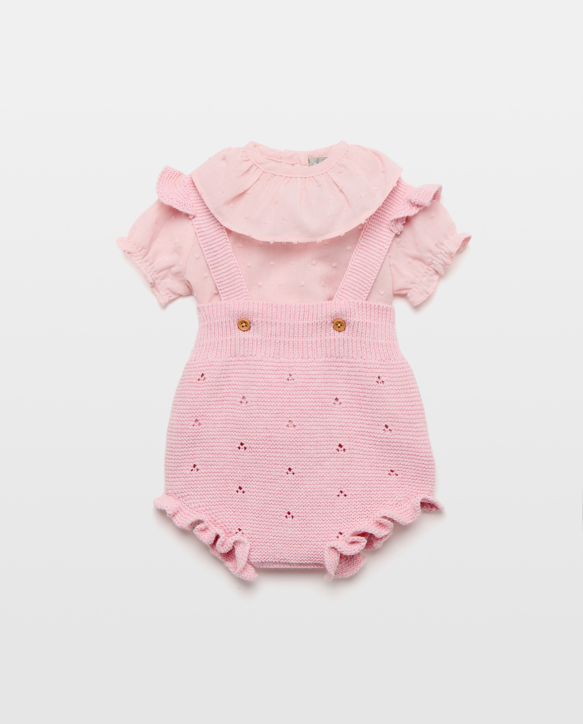 Imagem 0 de Conjunto de 2 Peças de Tricot de Bebé