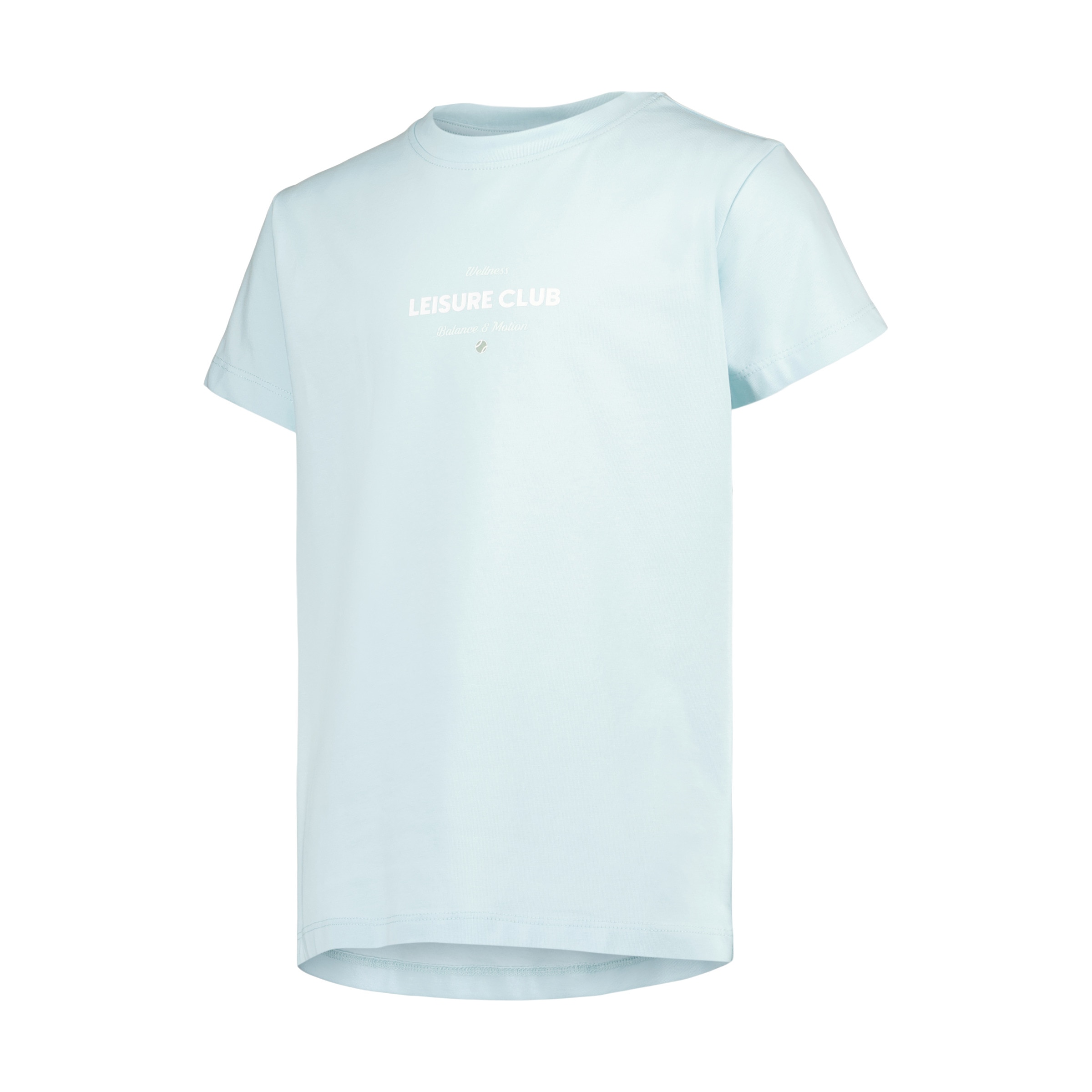 T-shirt de Manga Curta Sportcasual de Menina Verde Água-4