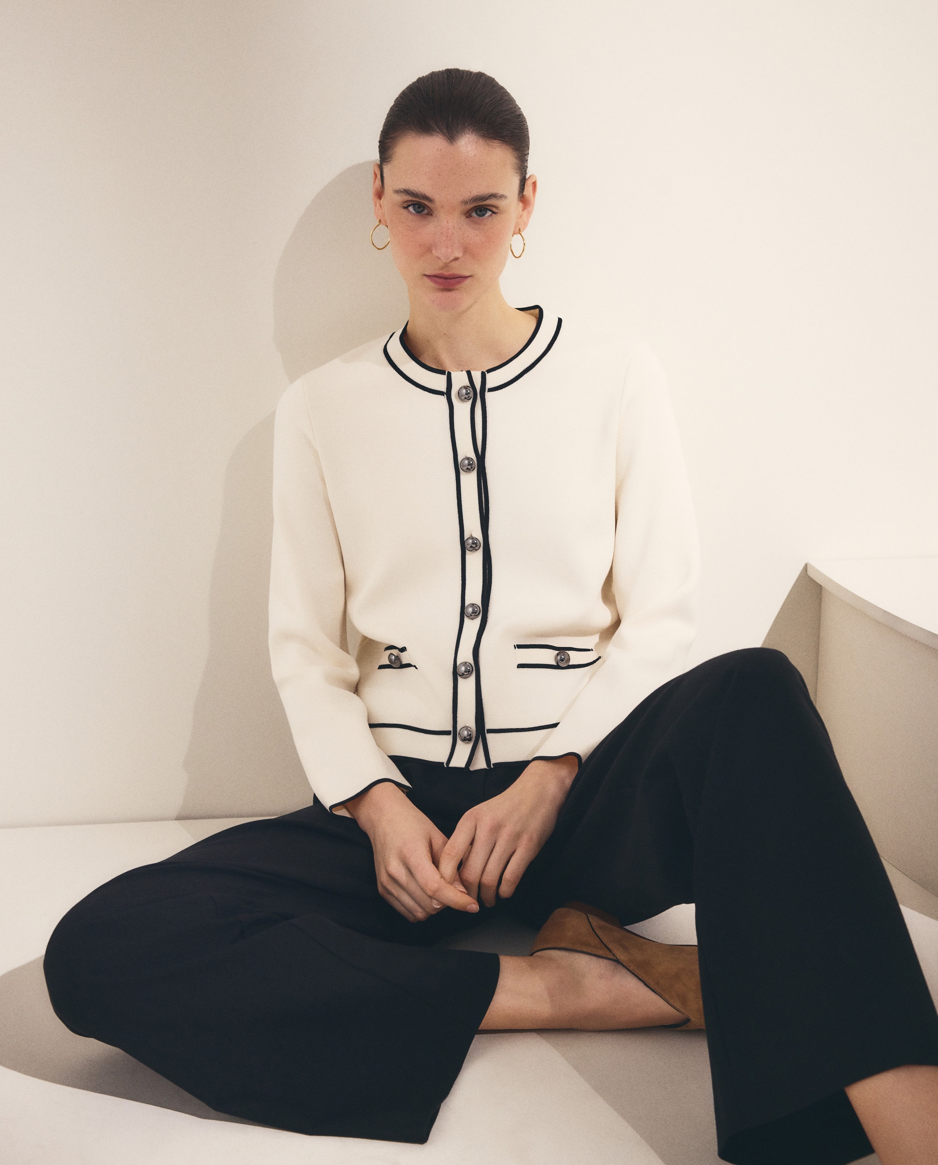 Imagem 0 de Casaco com Vivos em Contraste