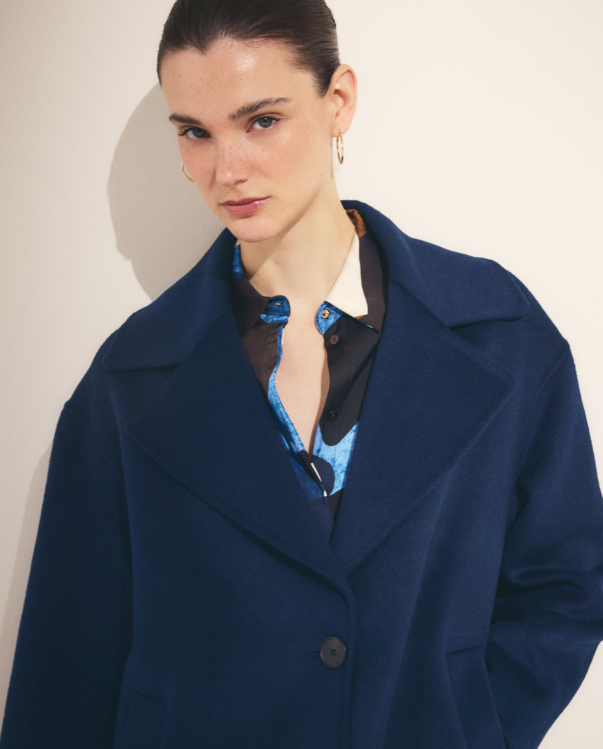 Sobretudo Hand Made Comprido Azul-escuro-1