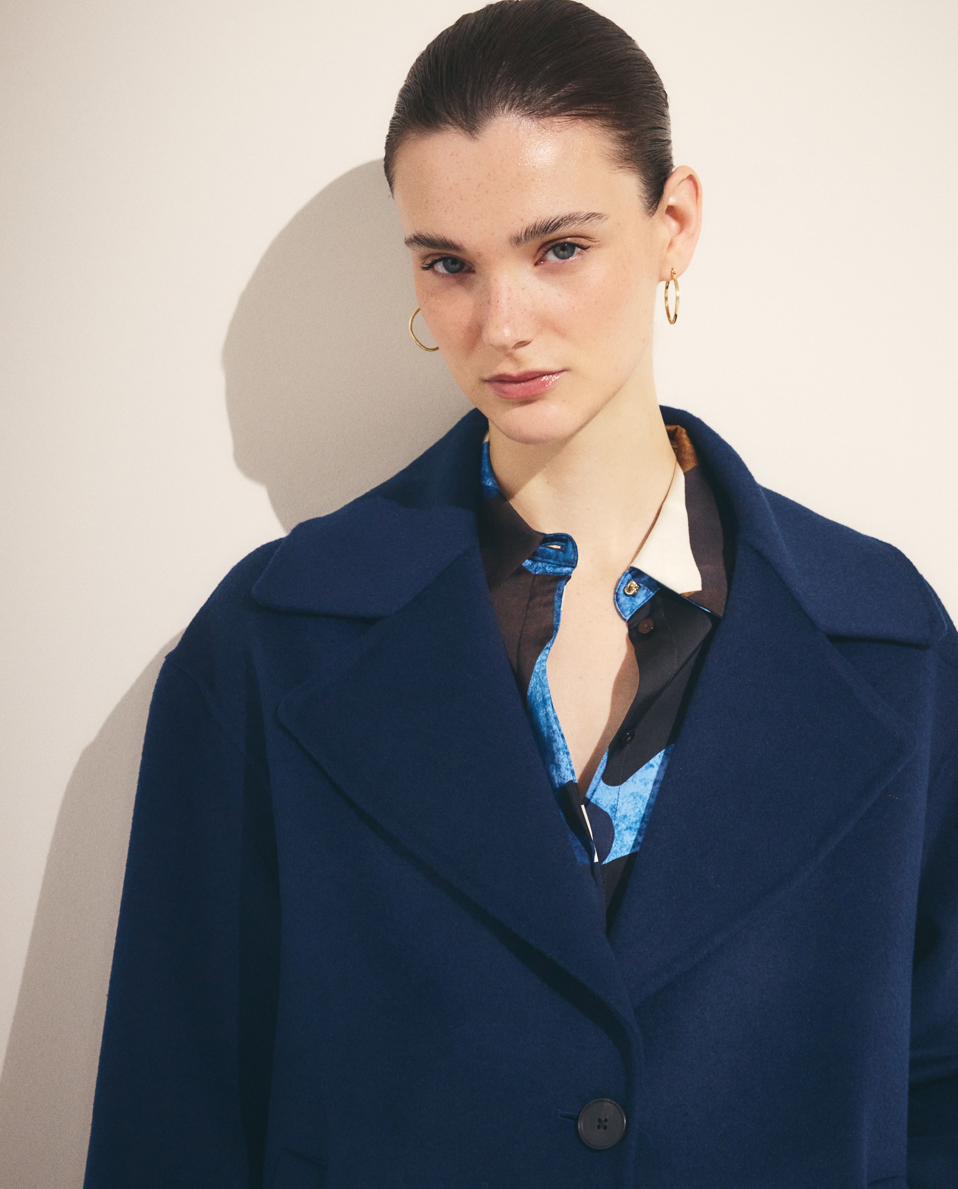 Sobretudo Hand Made Comprido Azul-escuro-4