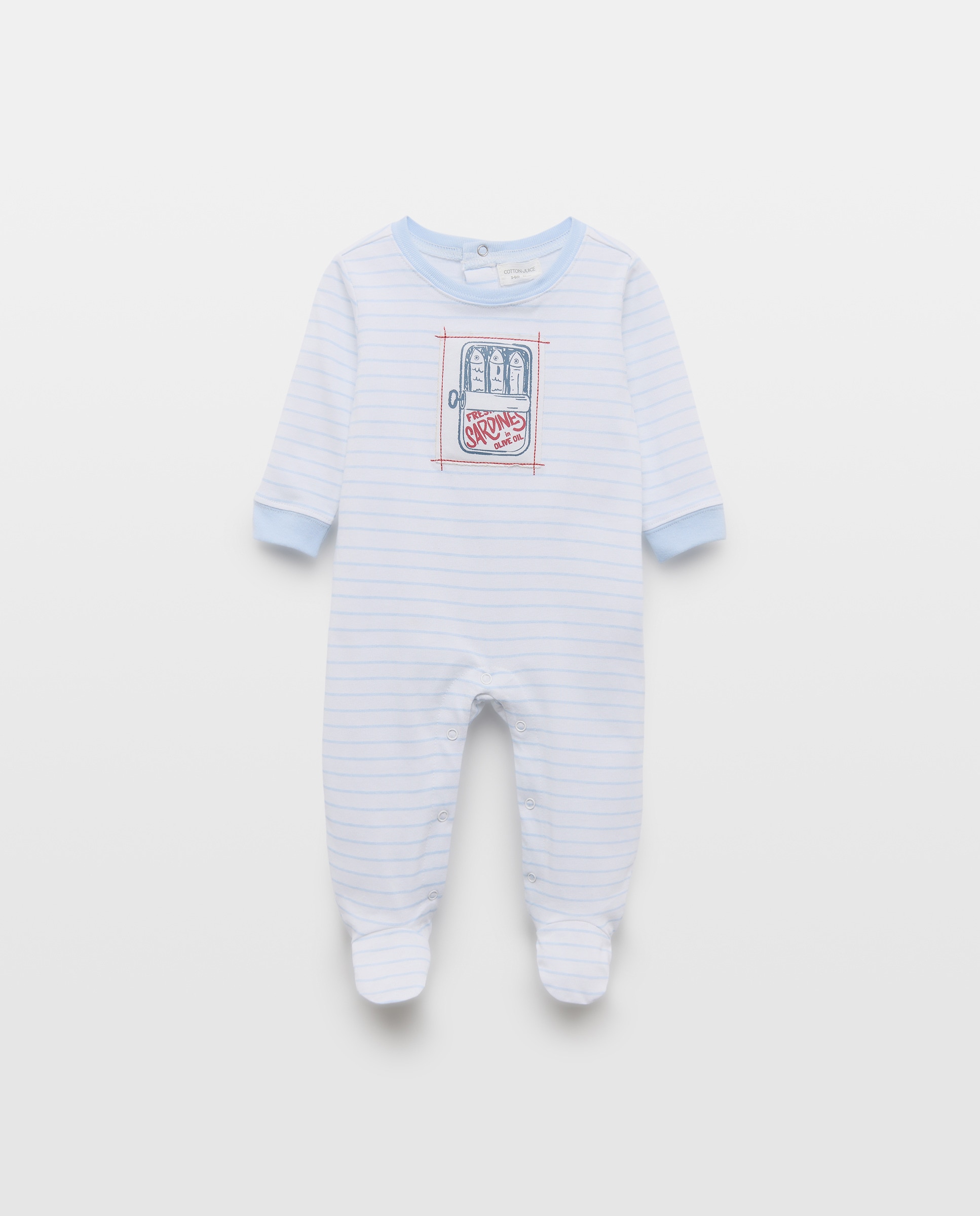 Imagem 0 de Babygrow Comprido de Bebé com Estampado Capitão Urso