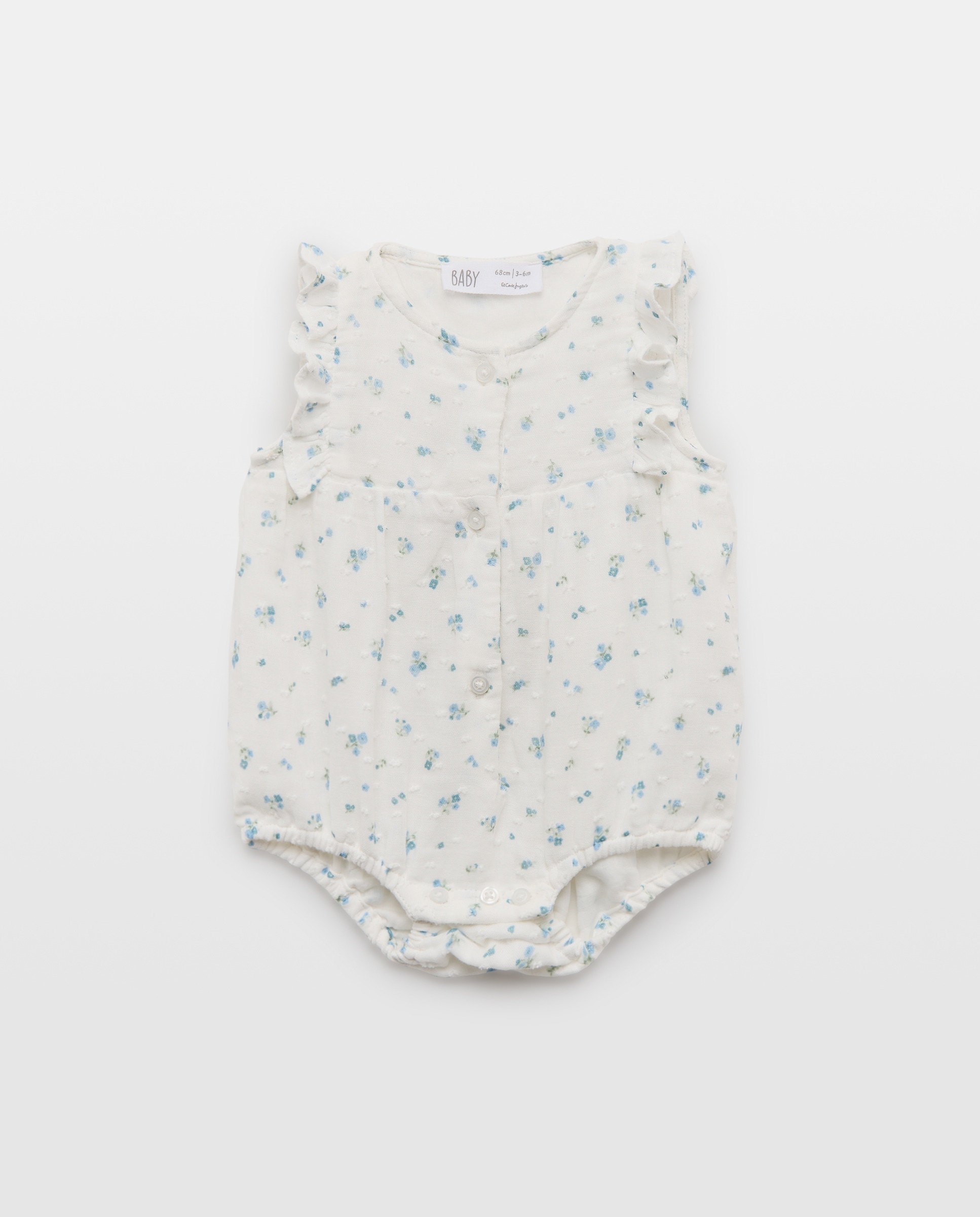 Imagem 0 de Babygrow de Bebé com Estampado Floral