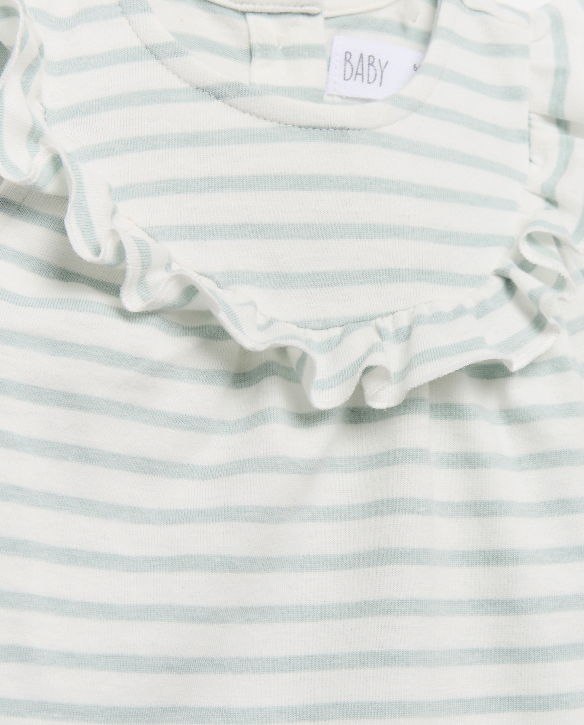 Vestido de Felpa de Bebé sem Mangas Baby El Corte Inglés Verde-3