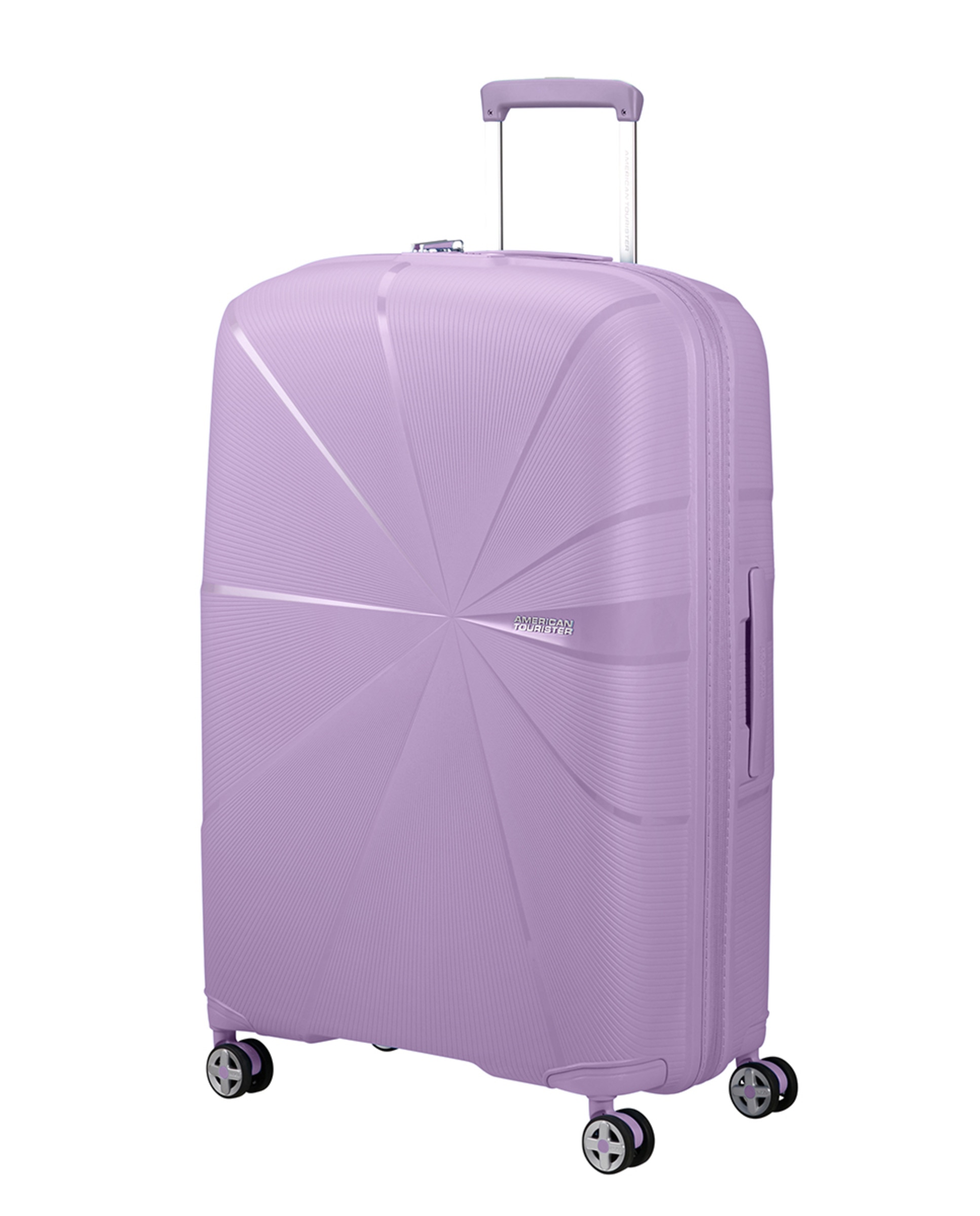 Trolley Grande Expansível Starvibe Rígido com Capacidade até 106 L Roxo-10