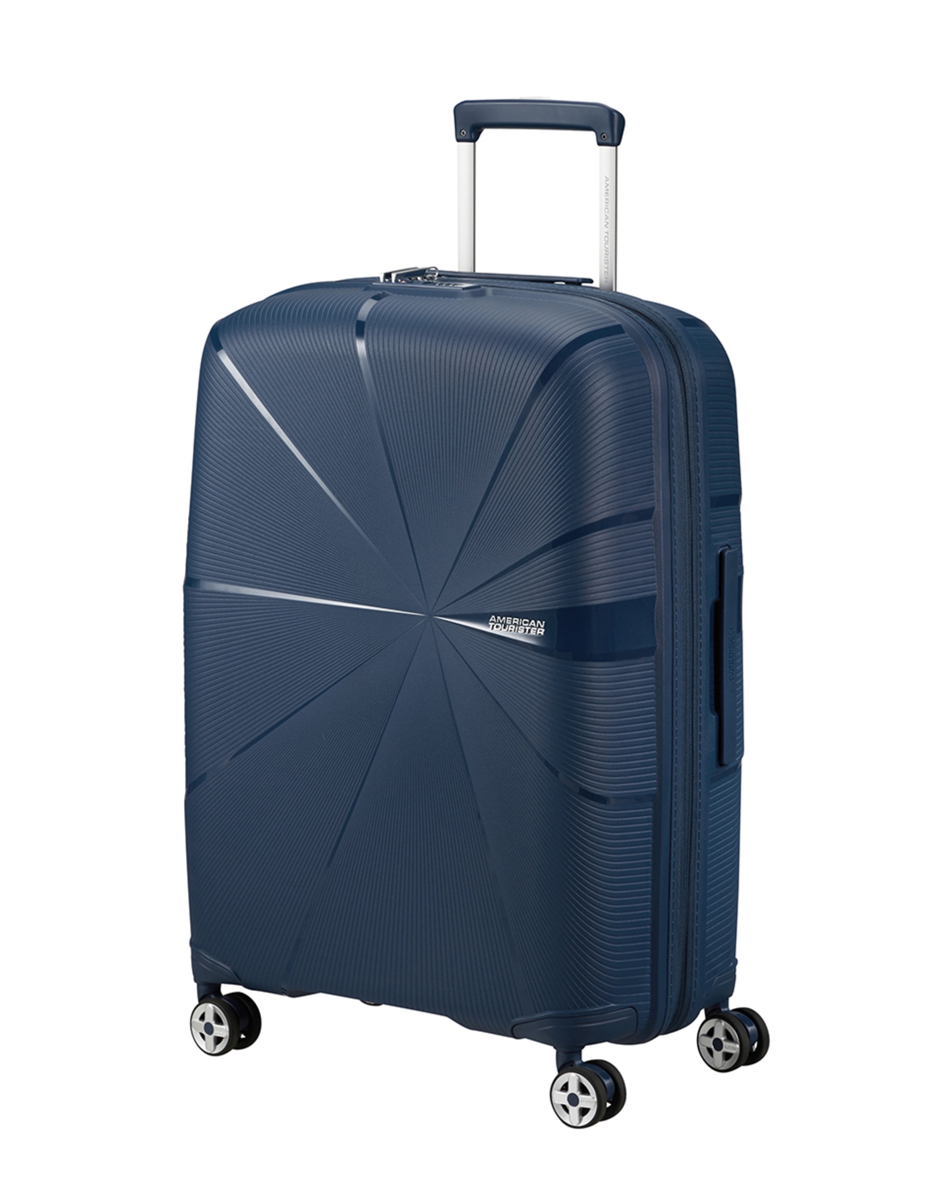 Trolley Médio Expansível Starvibe Rígido com Capacidade até 77 L Azul-9