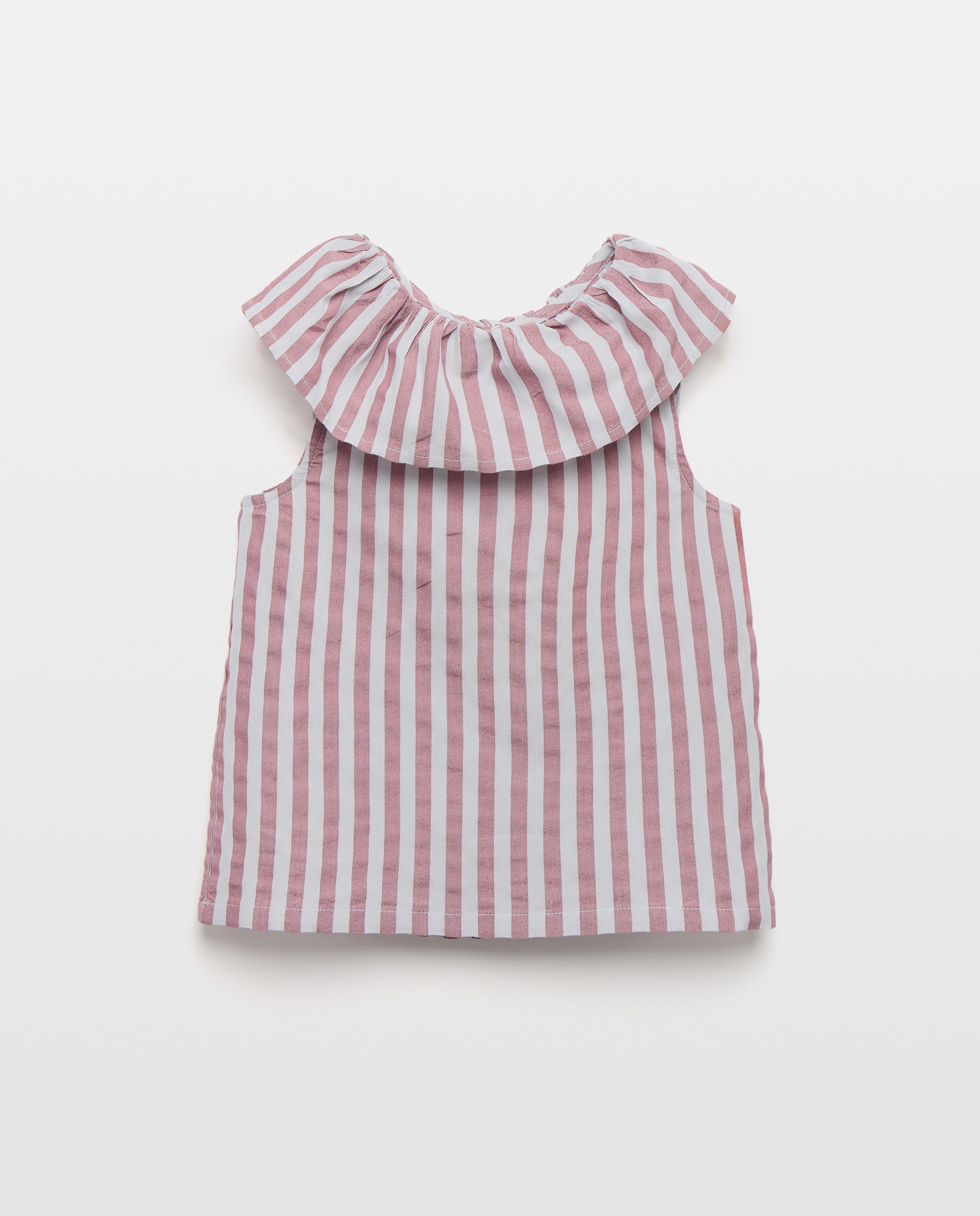 Imagen 0 de Blusa niña cuello vichy pequeño set