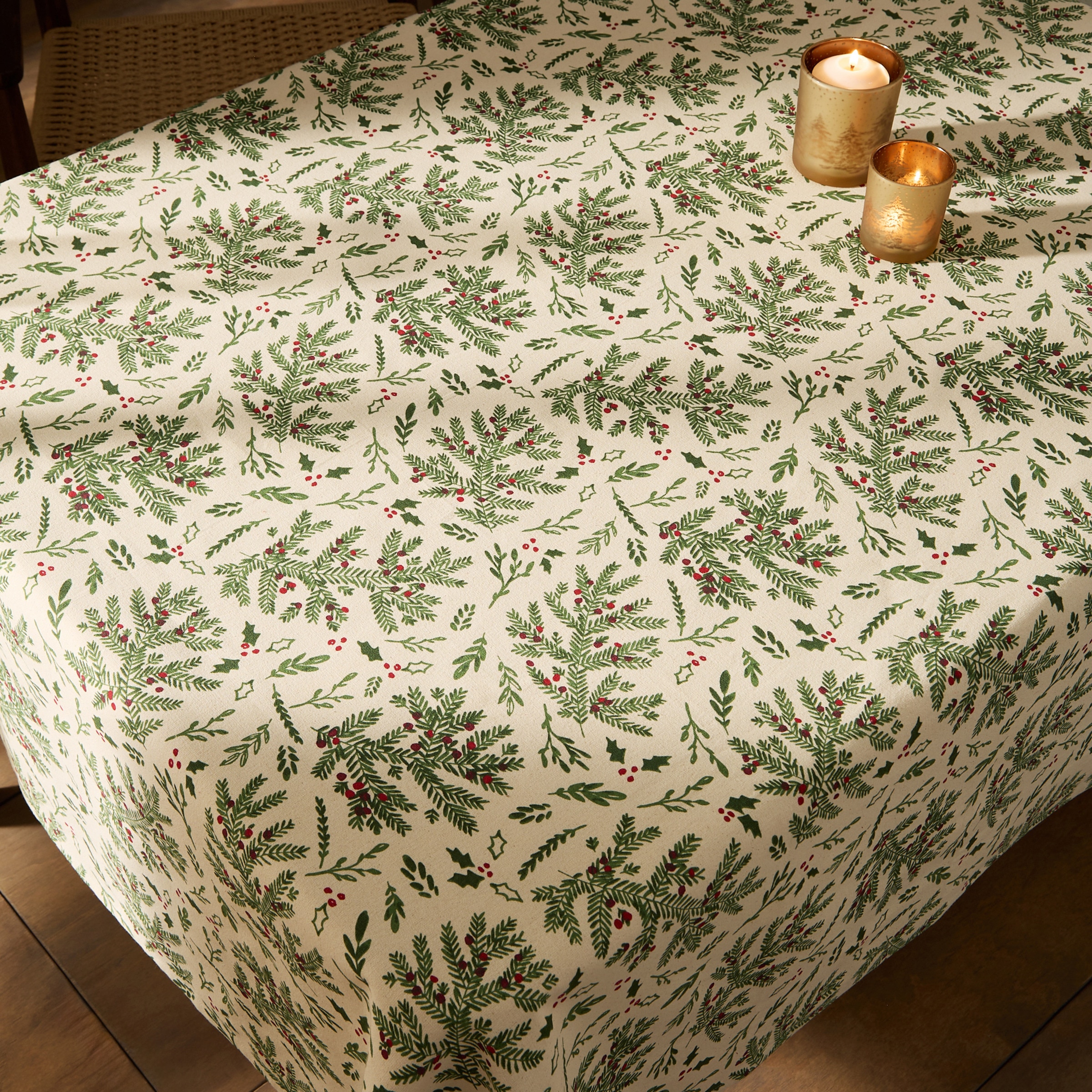 Mantel algodón Colmar Verde-1