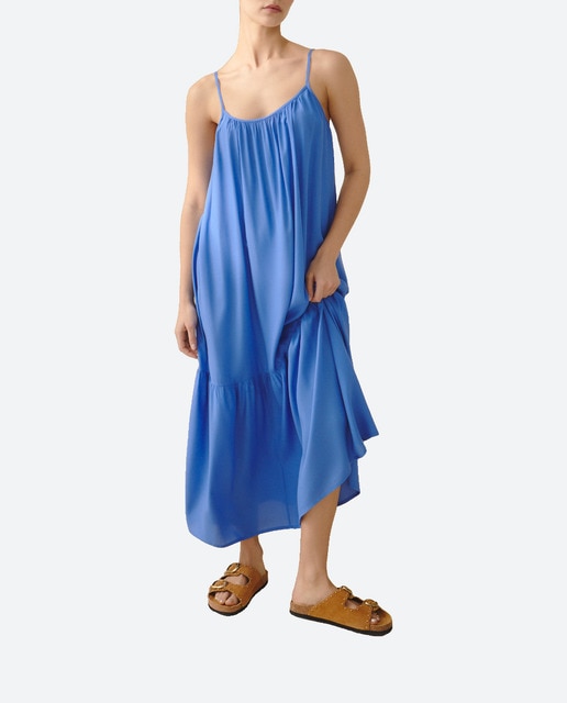 Imagen 0 de Vestido largo liso