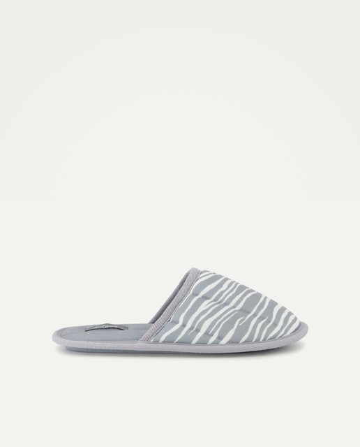 Imagem 0 de Chinelos com Animal Print de Zebra