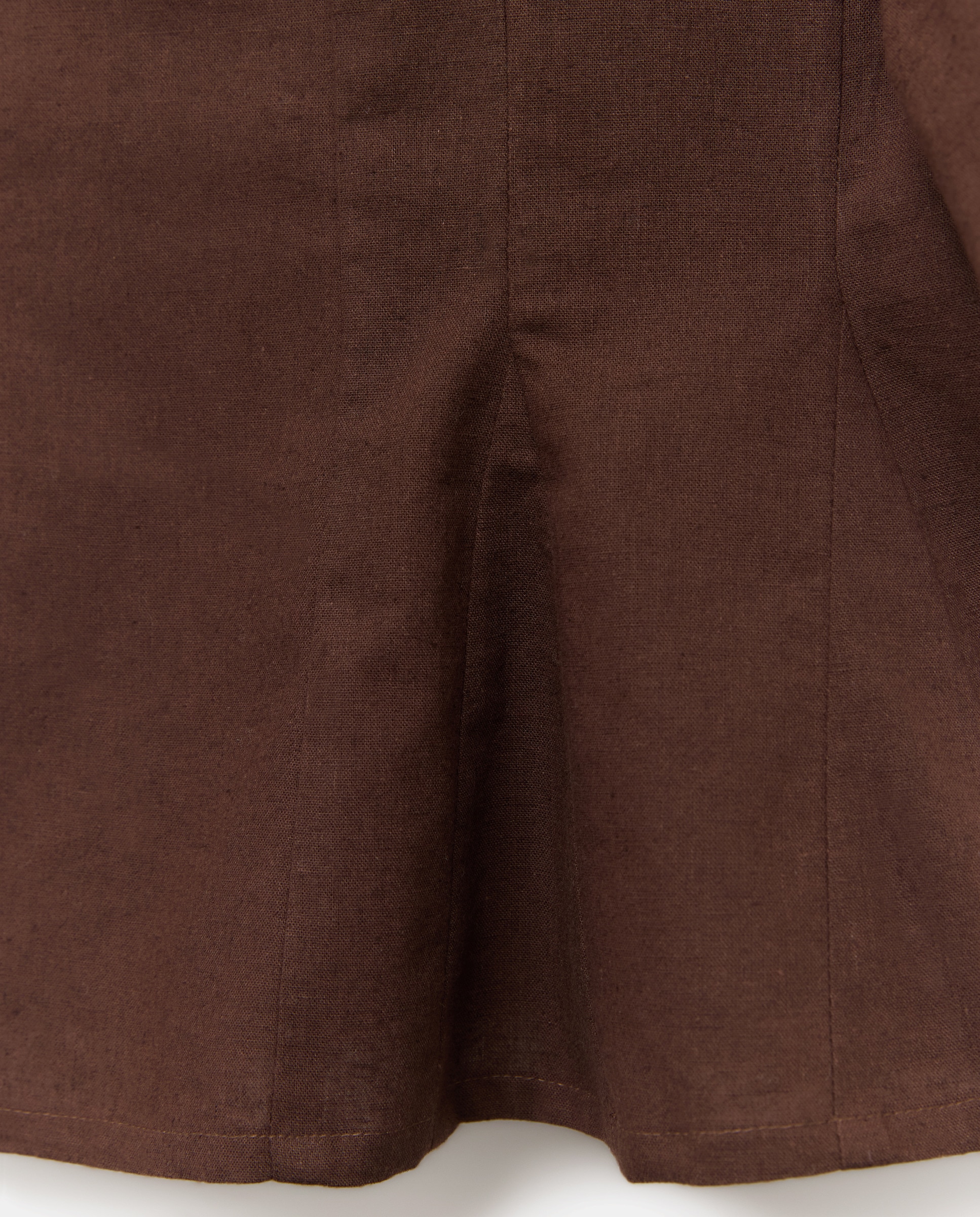 Blusa de mujer con escote cuadrado Beige-5