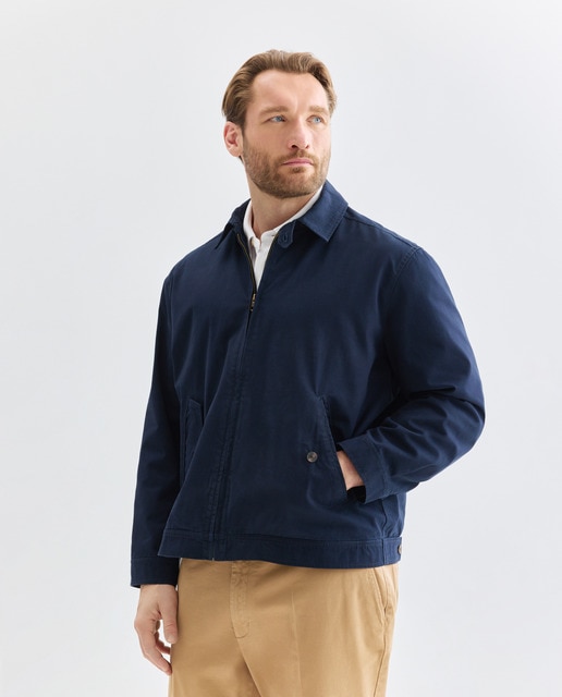 Imagen 0 de Cazadora de hombre tipo Harrington en algodón