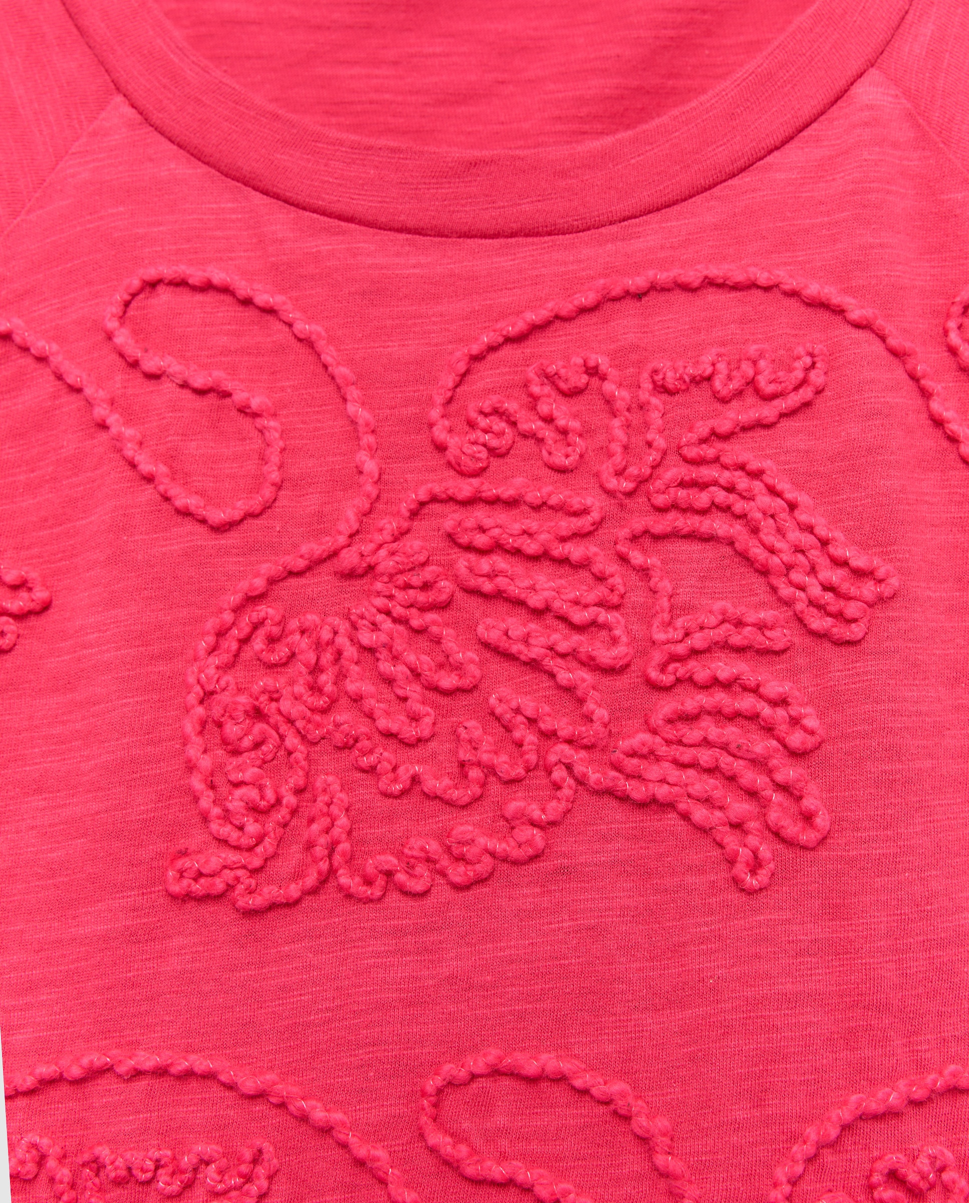 T-shirt de Manga Curta com Bordado de Cordão Buganvília-5