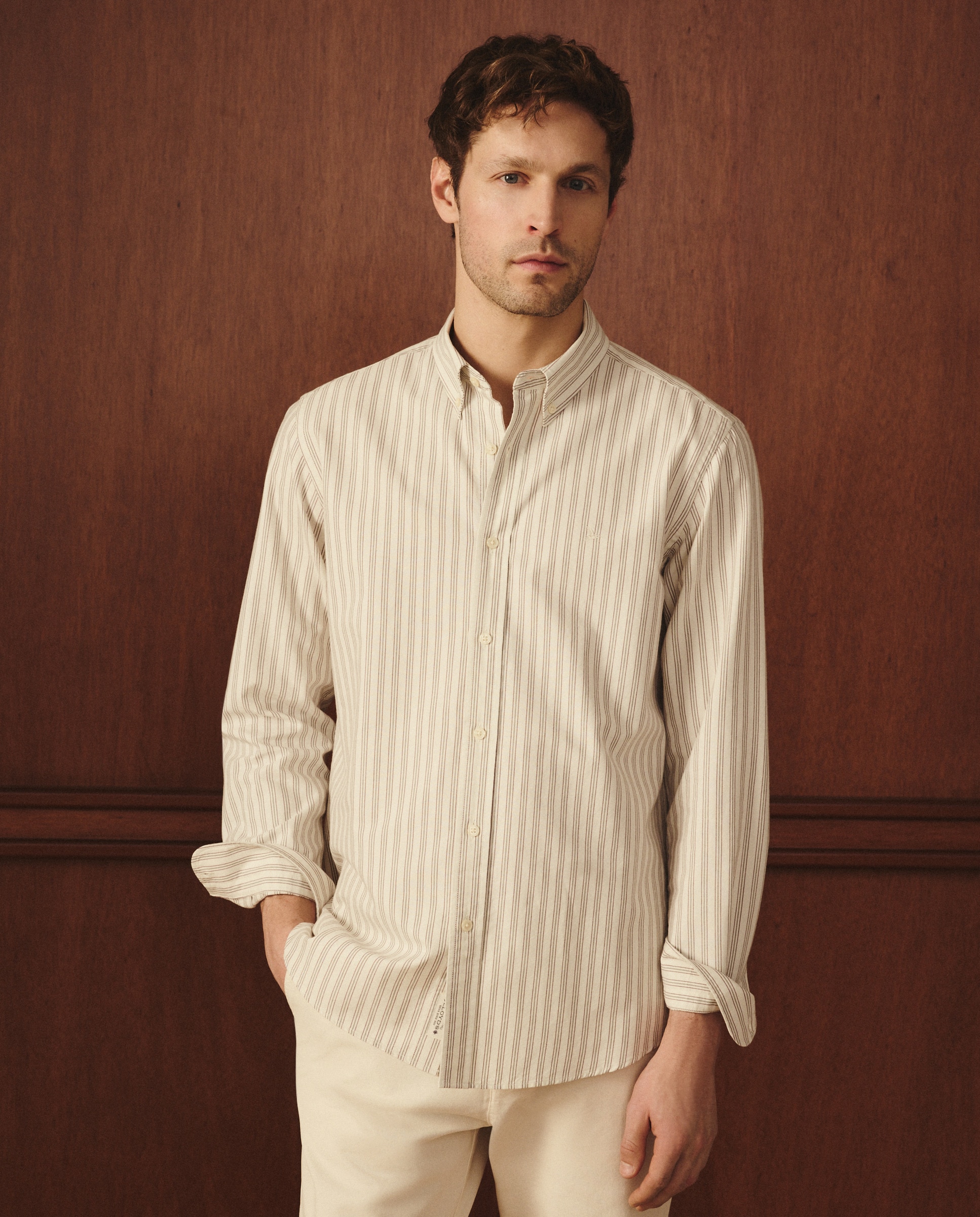 Camisa Oxford Classic Fit Multicolor-1