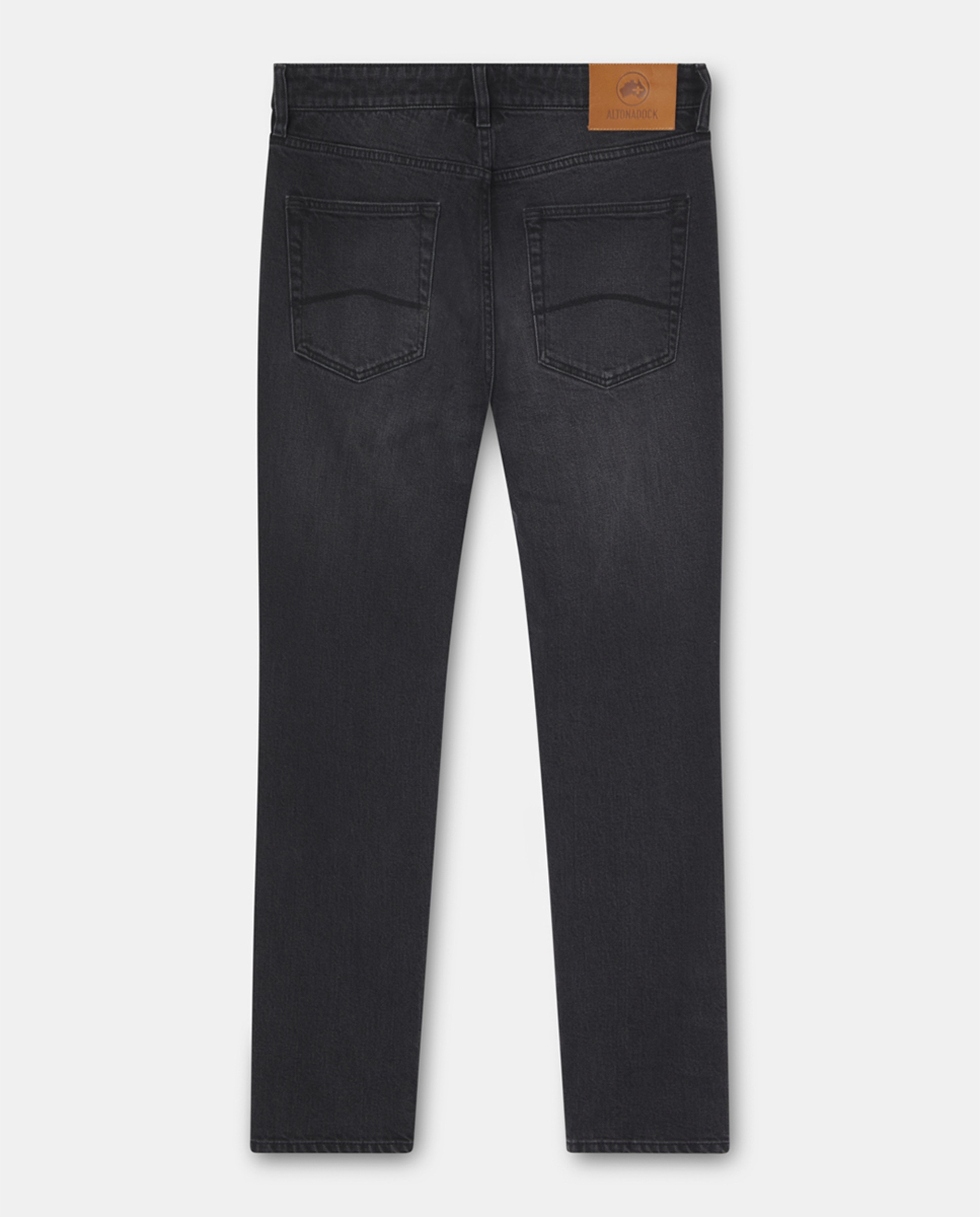 Jeans de Cinco Bolsos Preto-6