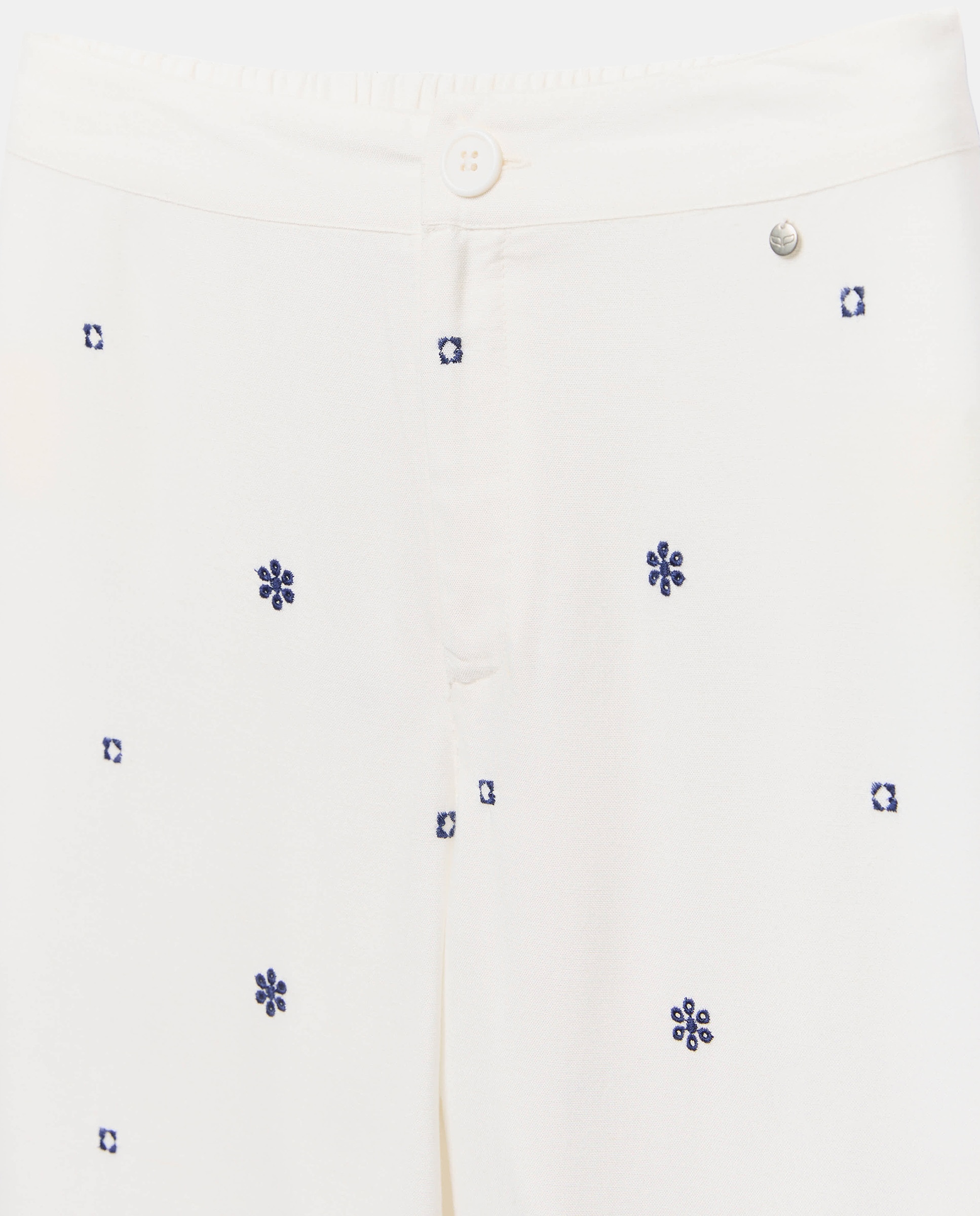 Calças de Viscose 120 Cru-5