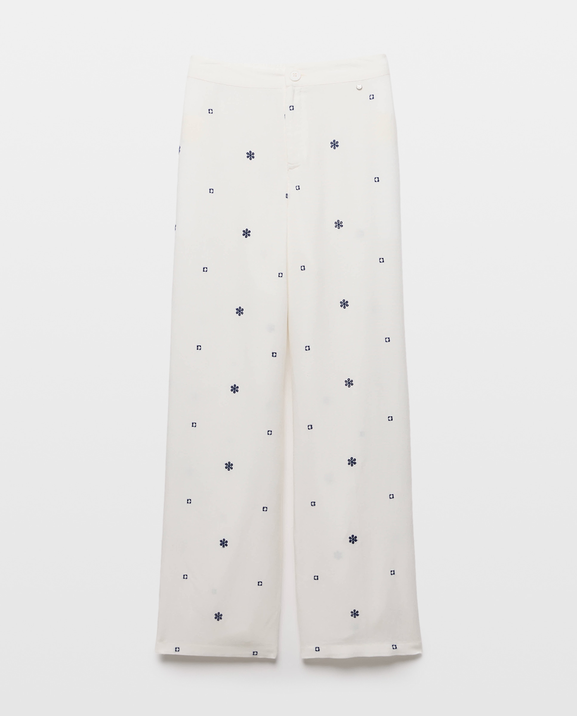 Calças de Viscose 120 Cru-4