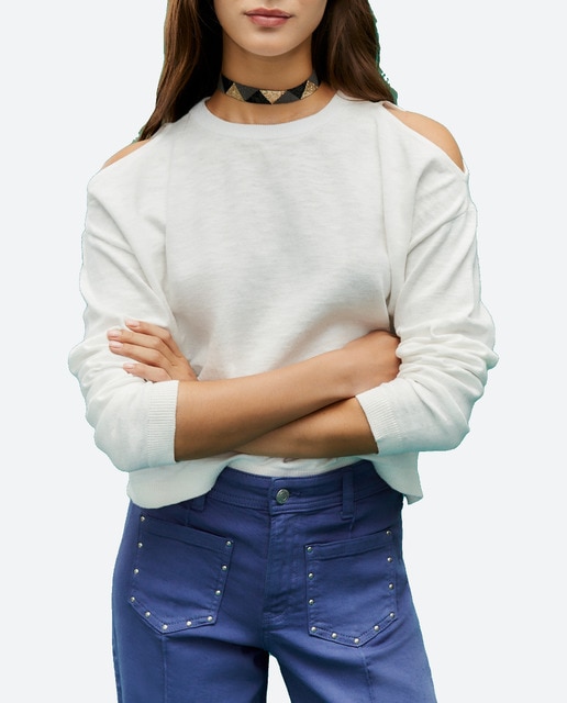 Imagen 0 de Jersey de mujer cut out de rayas