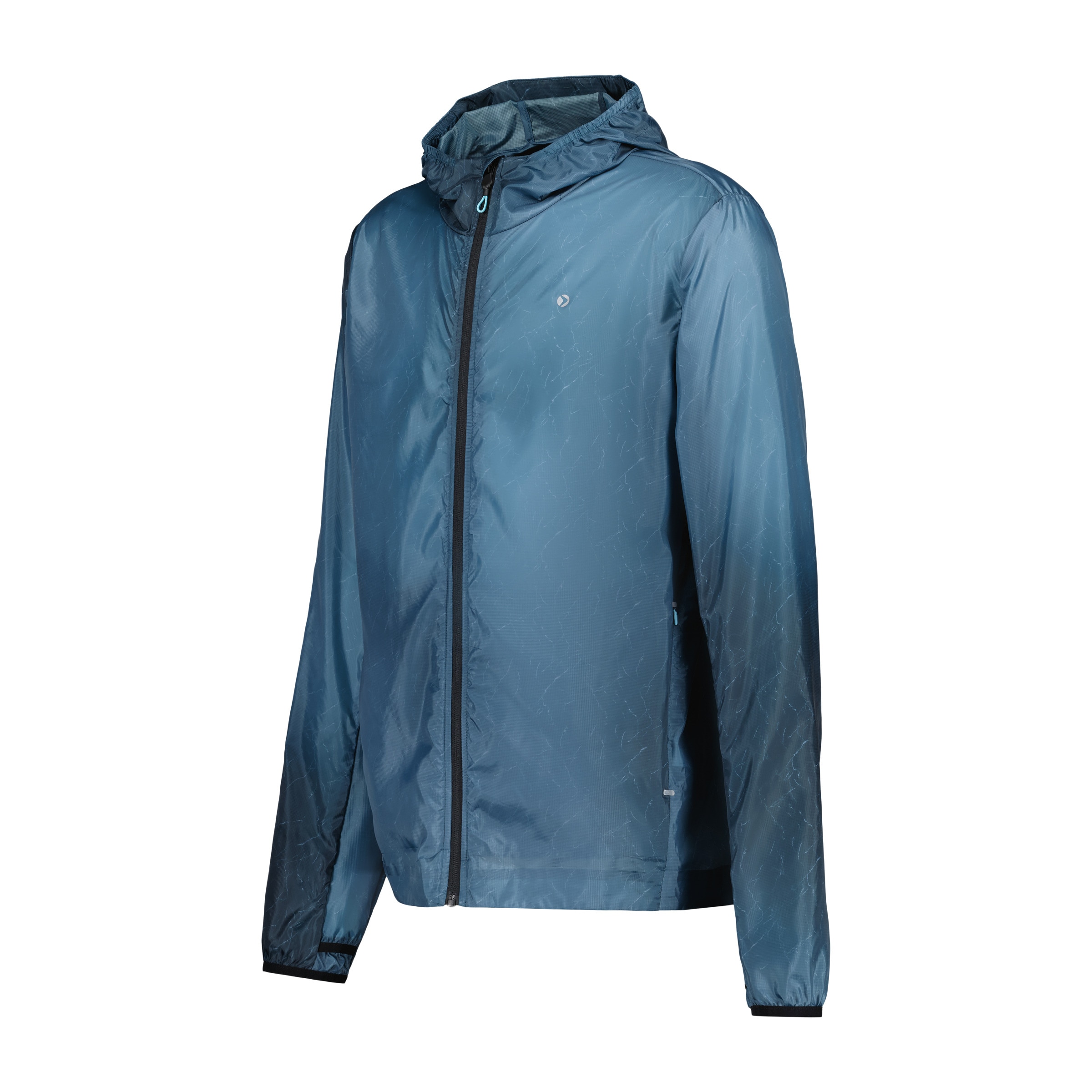 Corta-Vento de Running de Homem Azul-4