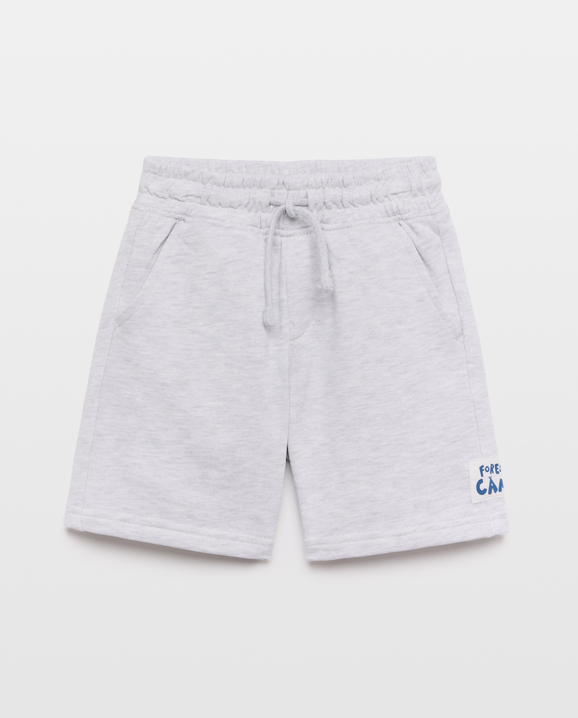 Bermudas de Felpa 820 Cinzento Médio-4