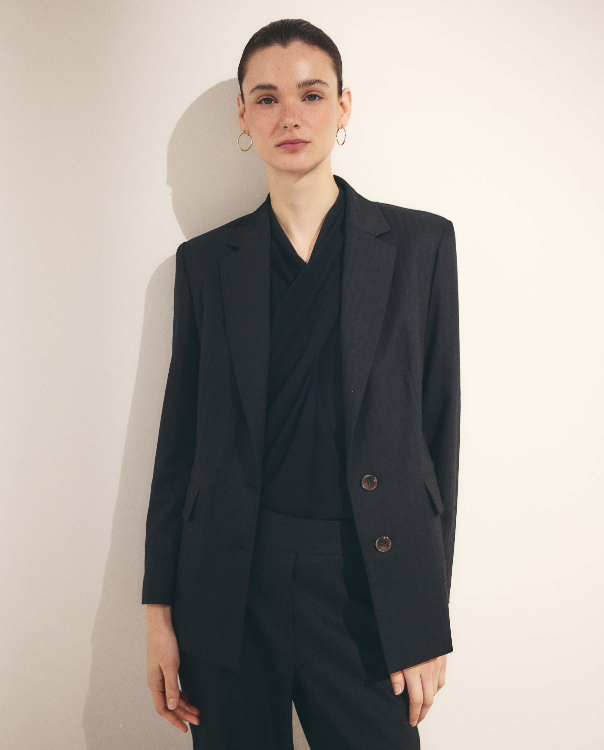 Imagem 0 de Blazer de Fantasia com Mini Lantejoulas