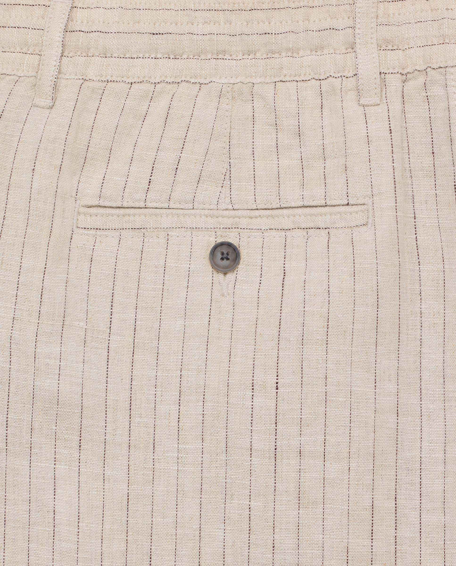 Bermudas Chino de Linho 120 Cru-5