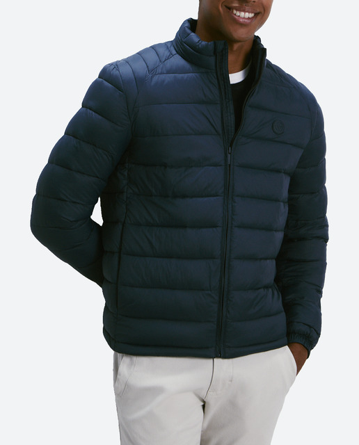 Imagen 0 de Plumífero acolchado ligero repelente al agua de hombre