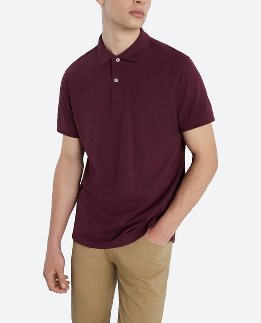 Imagen 0 de Polo oxford de manga corta de hombre