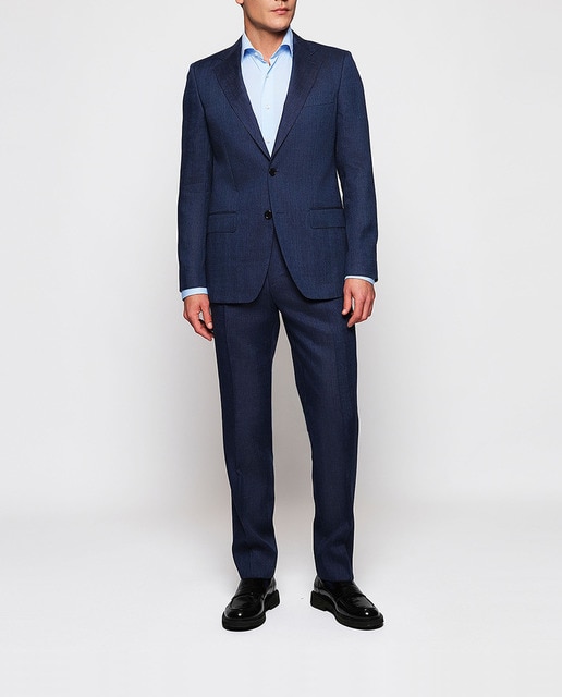 Imagen 0 de Traje hombre regular fit  lino/lana