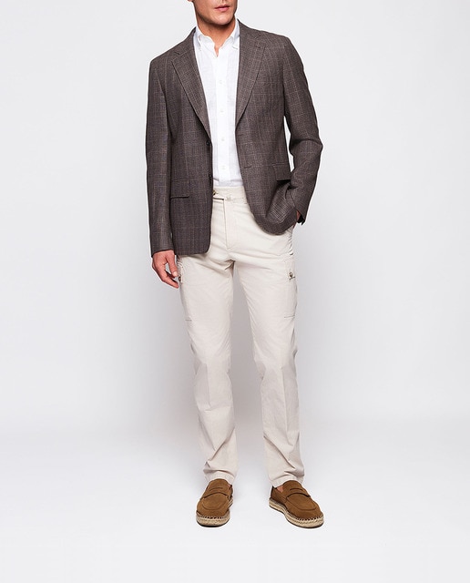 Imagen 0 de Pantalón hombre cargo regular fit twill