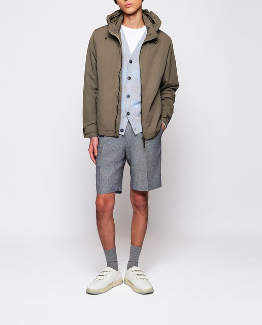 Imagen 0 de Bermuda hombre chino regular fit mezcla lino