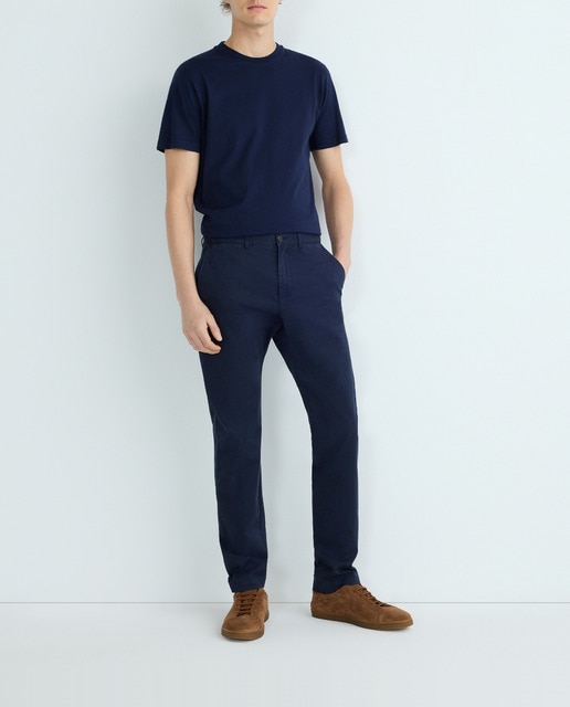 Imagen 0 de Camiseta de hombre manga corta de algodón orgánico