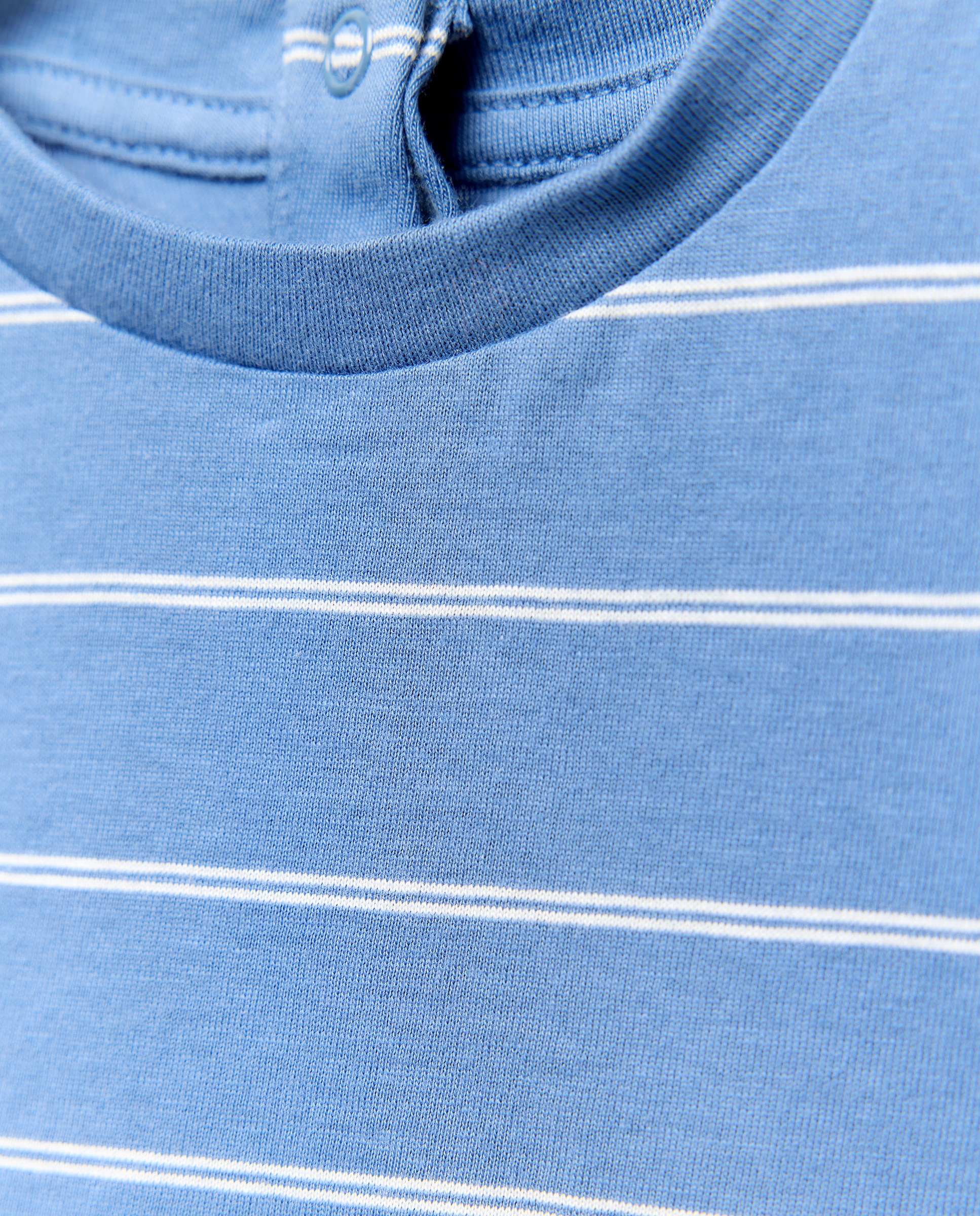 Camiseta de bebé estampada manga corta 430 Azul oscuro-3