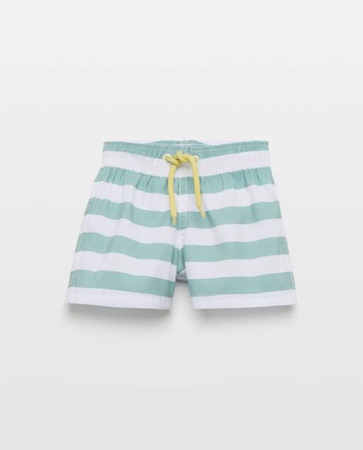 Imagen 0 de Bañador bermuda de bebé raya horizontal