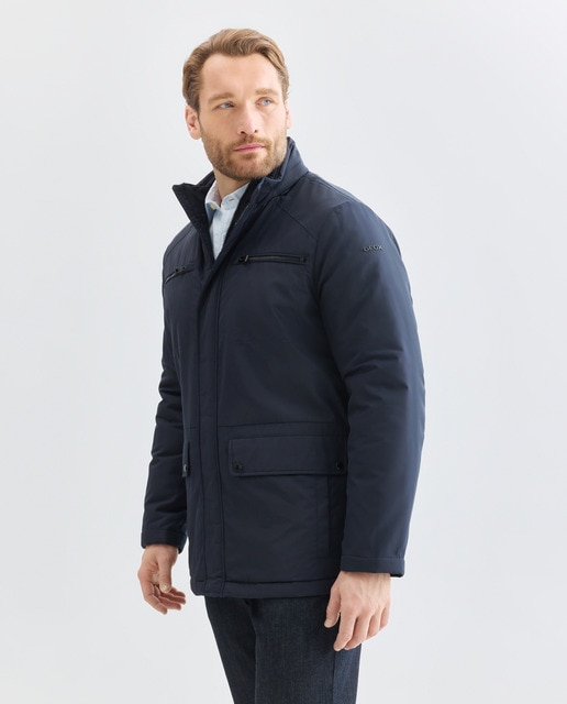 Imagem 0 de Casaco Tamanhos Grandes Repelente à Água com Capuz de Emergência