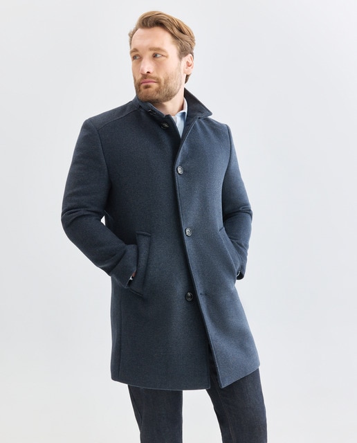 Imagem 0 de Sobretudo Tamanhos Grandes Tipo Corta-Vento com Peitilho Desmontável