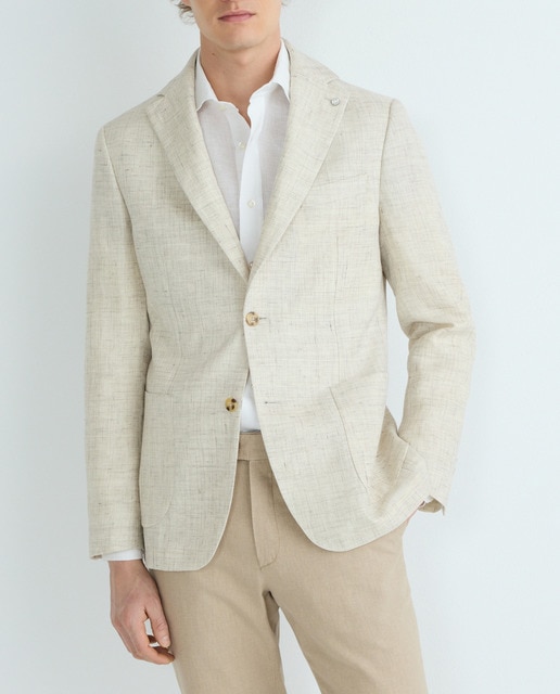 Imagen 0 de Chaqueta hombre regular fit tipo rústica tallas grandes