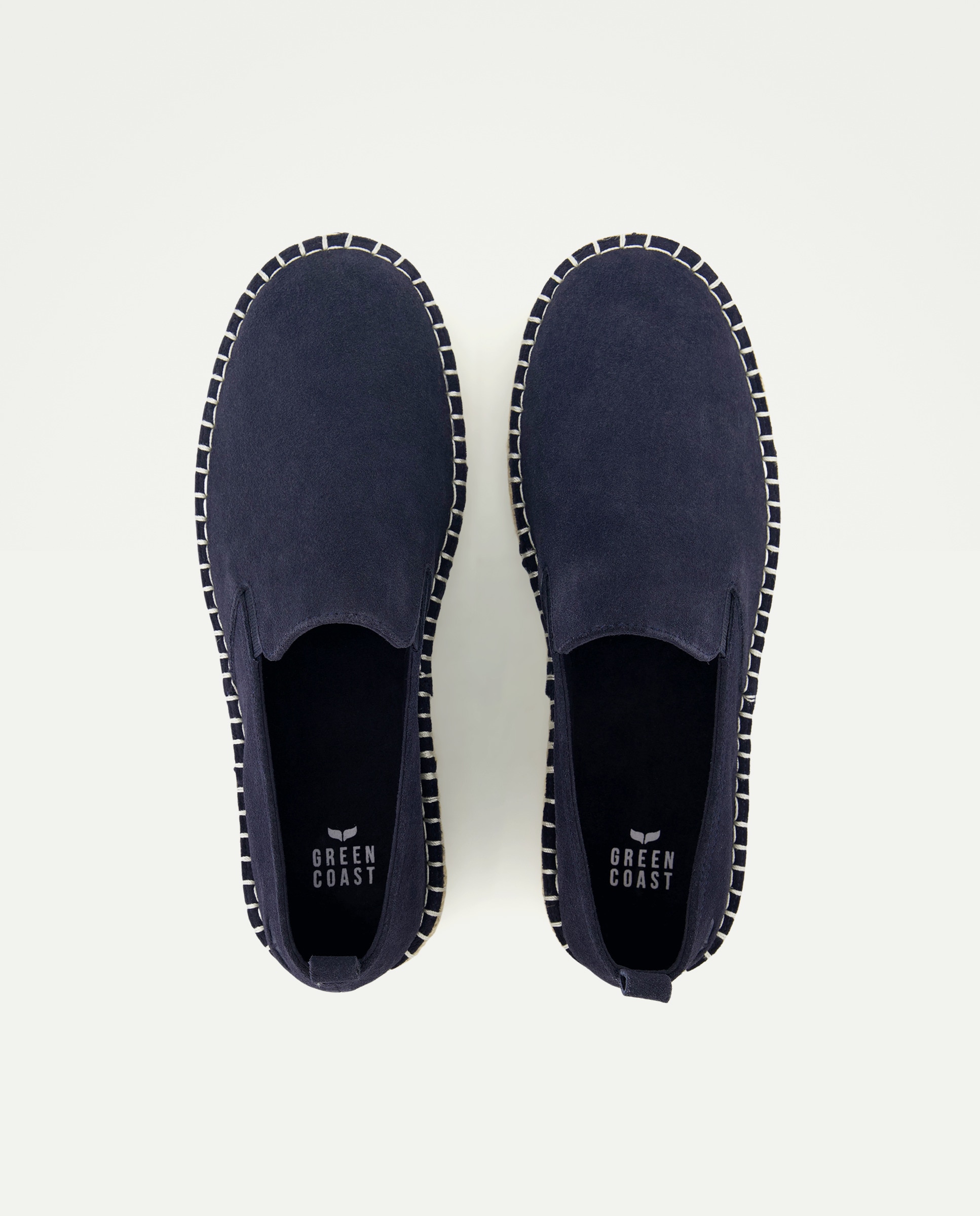 Alpercatas em Pele Azul-4