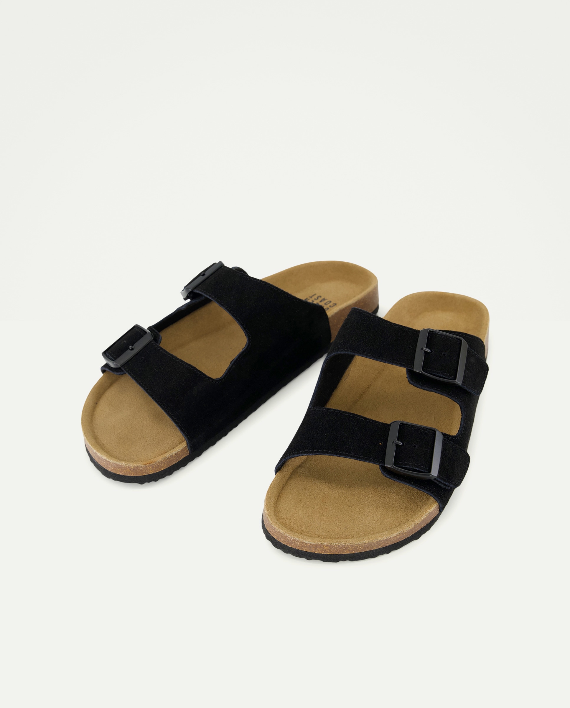 Sandálias com Fivelas Preto-2