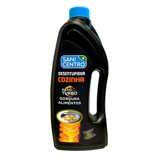 Desentupidor de Cozinhas Ação Turbo embalagem 1 L - Sanicentro