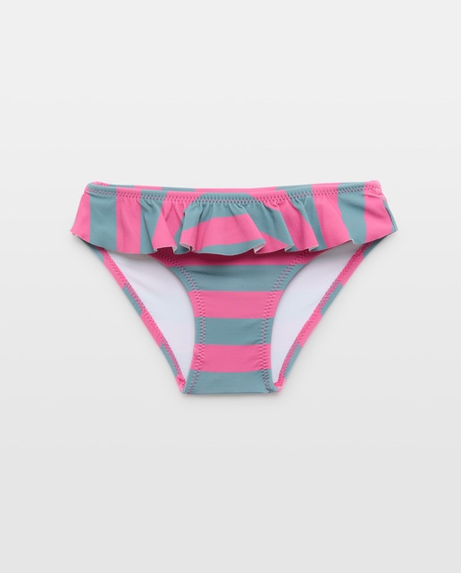 Imagen 0 de Culetín volantes y lazos rayas