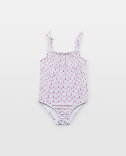 Imagen 0 de Bañador meses smock sello flores