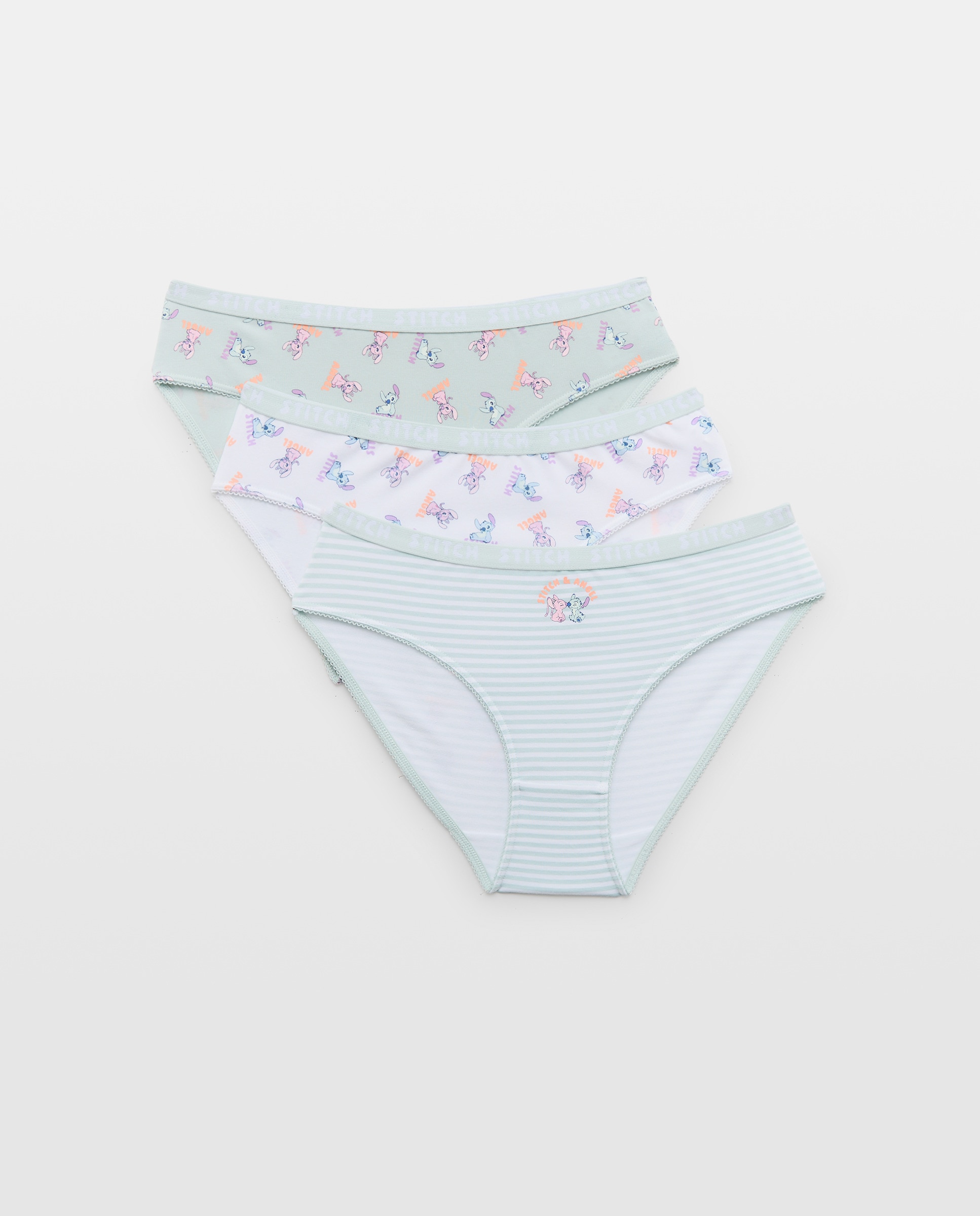 Pack de 3 Cuecas Lilo & Stitch Multicolor-1