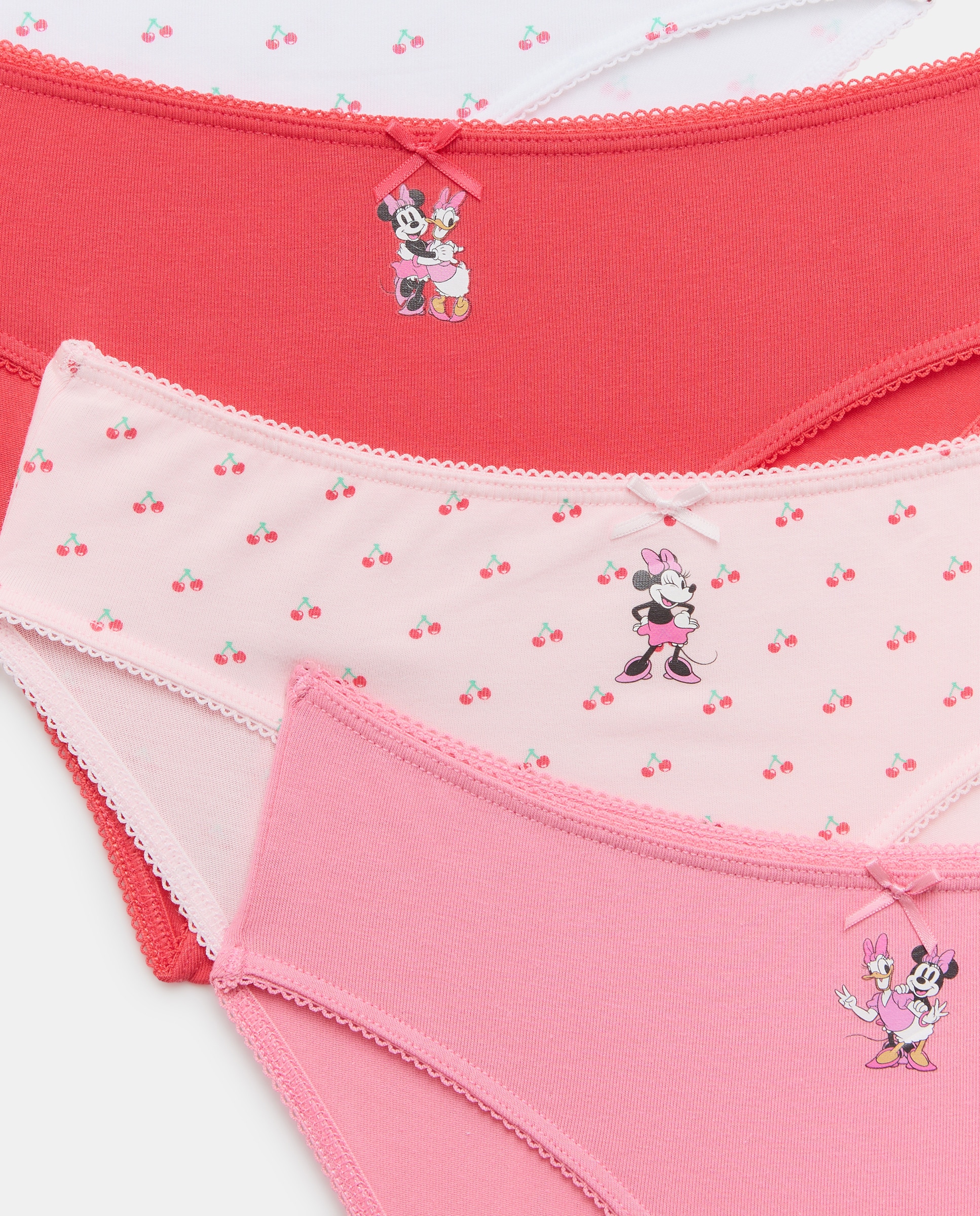 Pack de 7 Cuecas Minnie Rosa-3