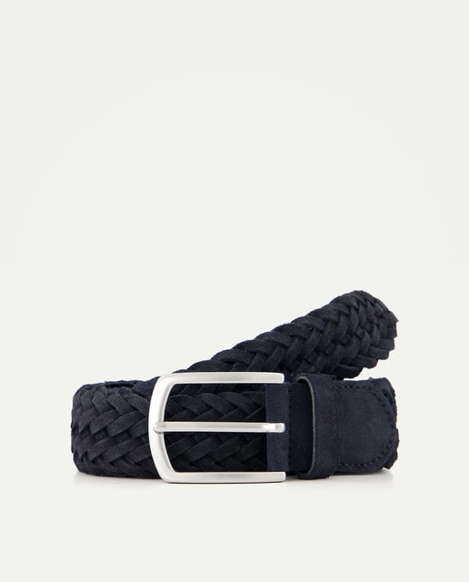 Imagen 0 de Cinturón de piel trenzado de colección.