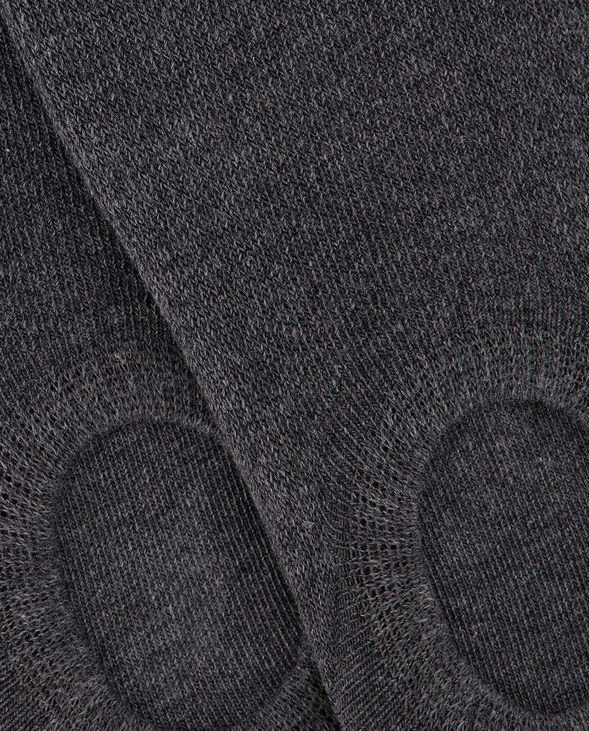 Pack 2 calcetines invisibles algodón fino hombre 820 Gris medio-2