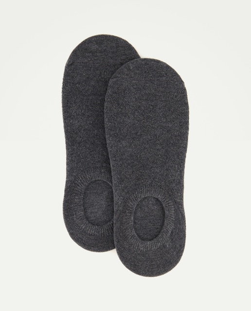 Imagen 0 de Pack 2 calcetines invisibles algodón fino hombre