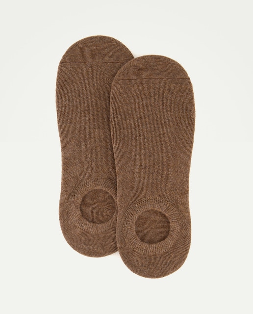 Imagen 0 de Pack 2 calcetines invisibles algodón fino hombre