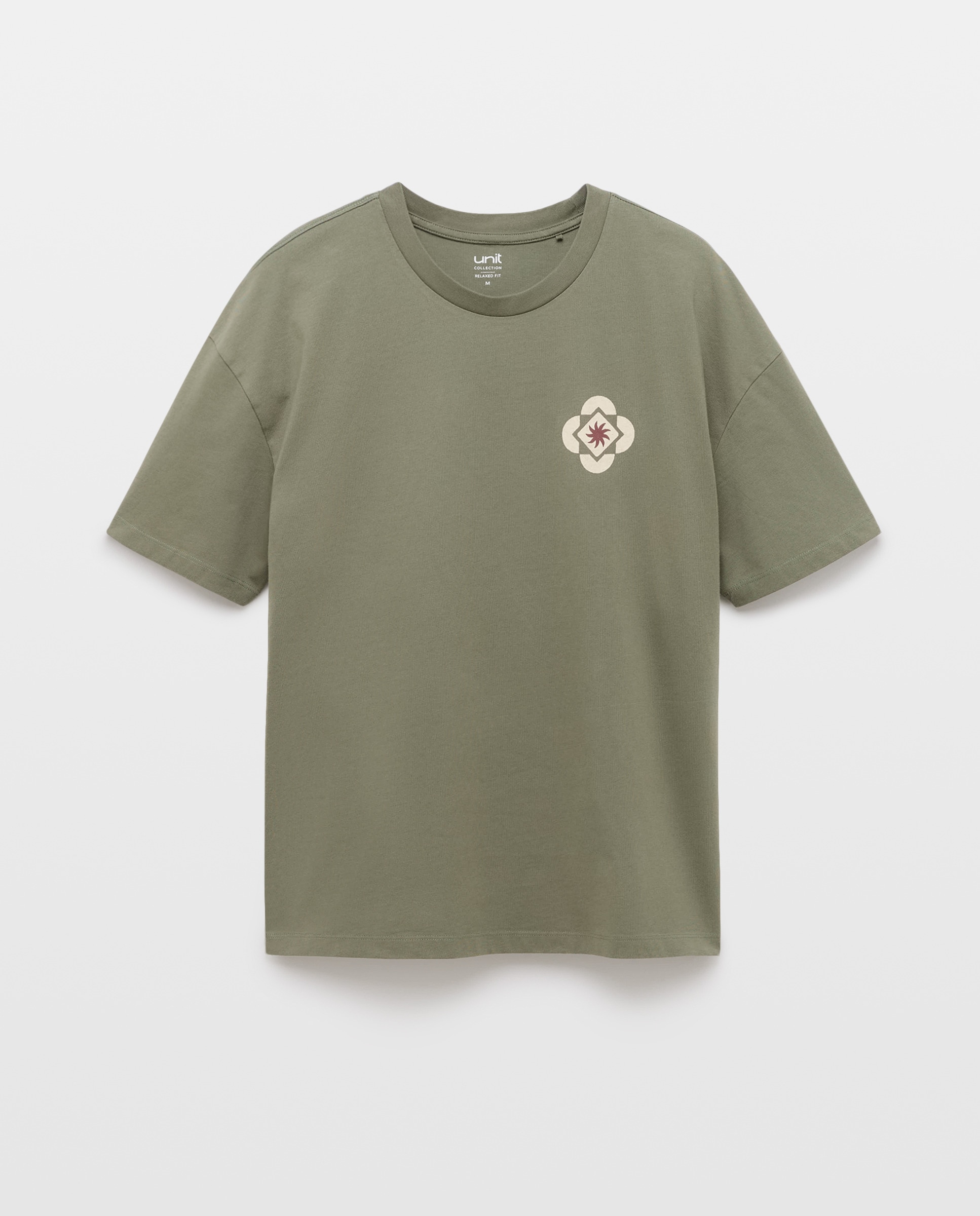 Camiseta de hombre manga corta BLANK CANVAS 520 Kaki-4